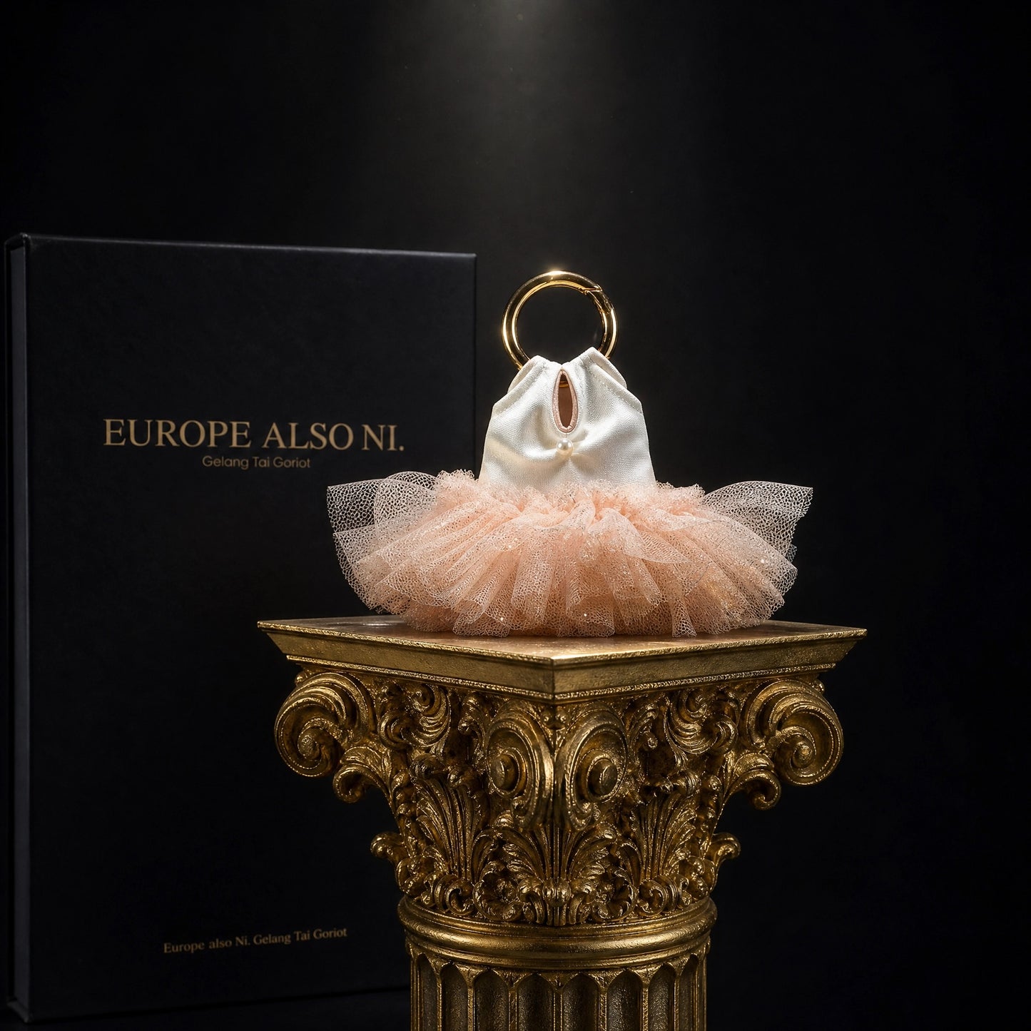 Pearl Tutu Charm
